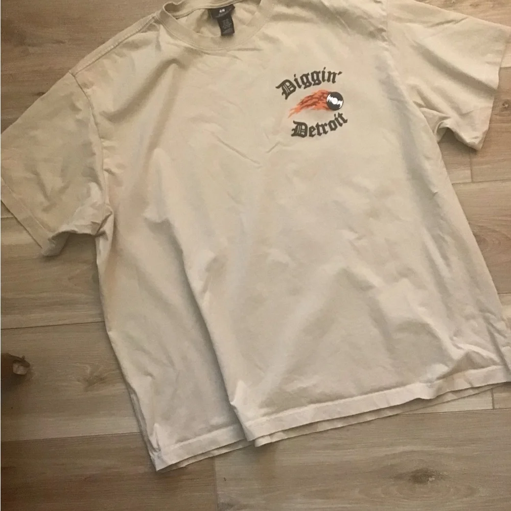 H&M Diggin Detroit Graphic Tee XXL - Picture 1 of 4